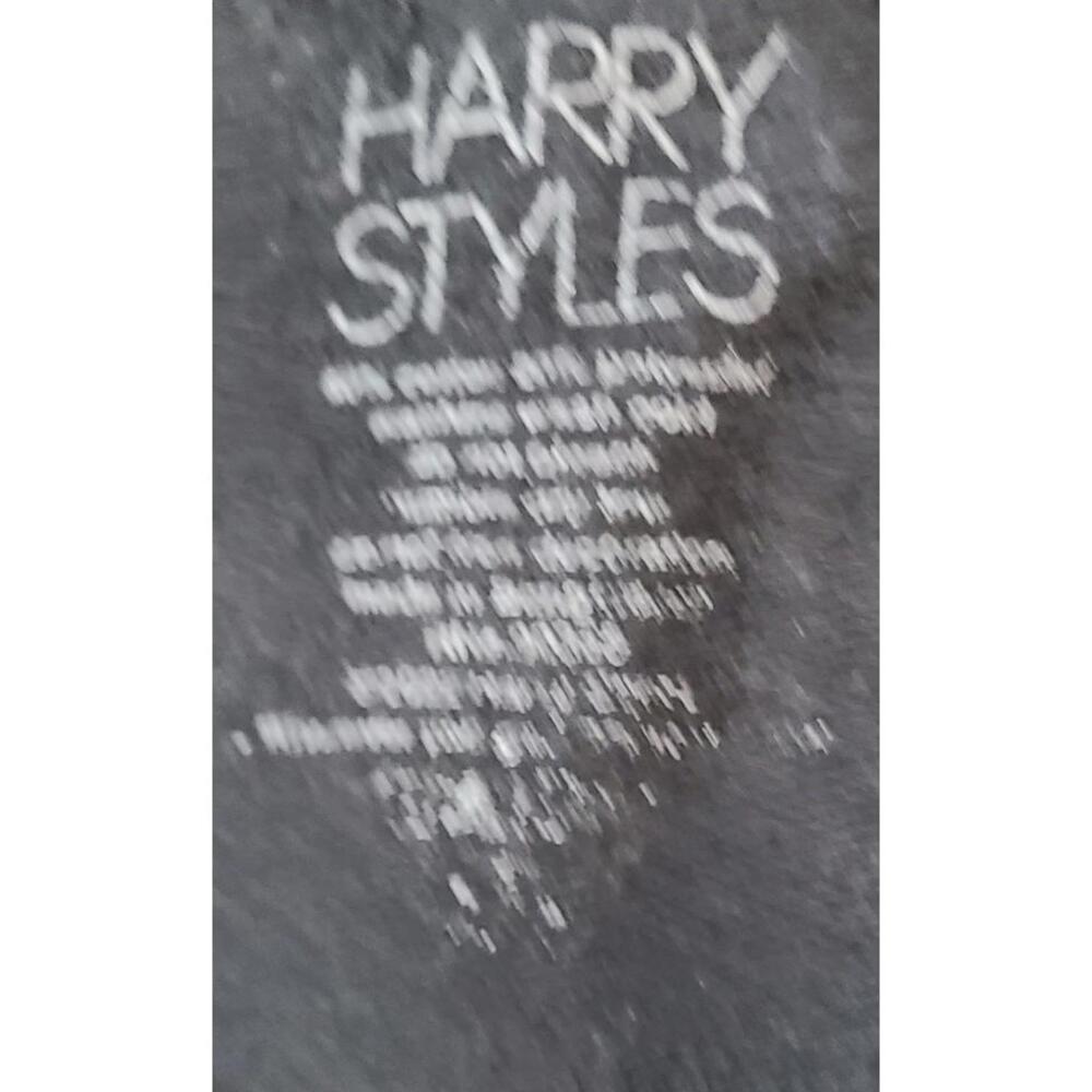 Harry Styles Hoodie Womens Size S/M  Black Floral Harry's House Tour Concert - Picture 6 of 9